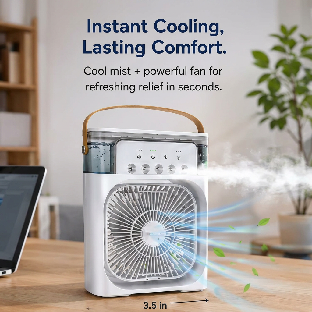 CloudPuff Mini Desk Cooler